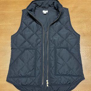 J Crew Lightweight Puffer Vest - Size Small